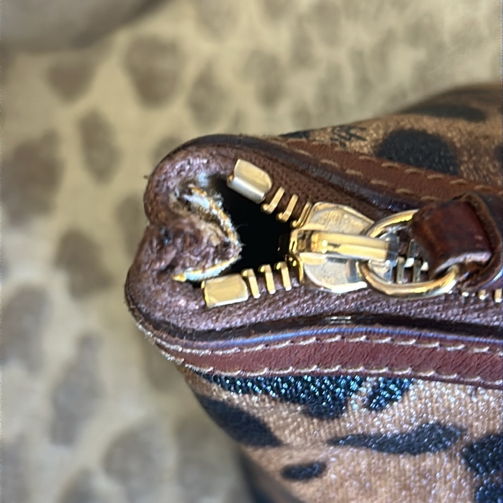 Dolce & Gabbana Brown and Black Leopard Print Tote - Picture 12 of 16
